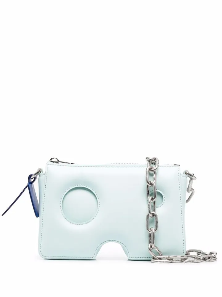 Burrow-20 leather shoulder bag