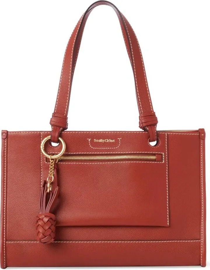 See By Chloé Logo Detailed Tote Bag