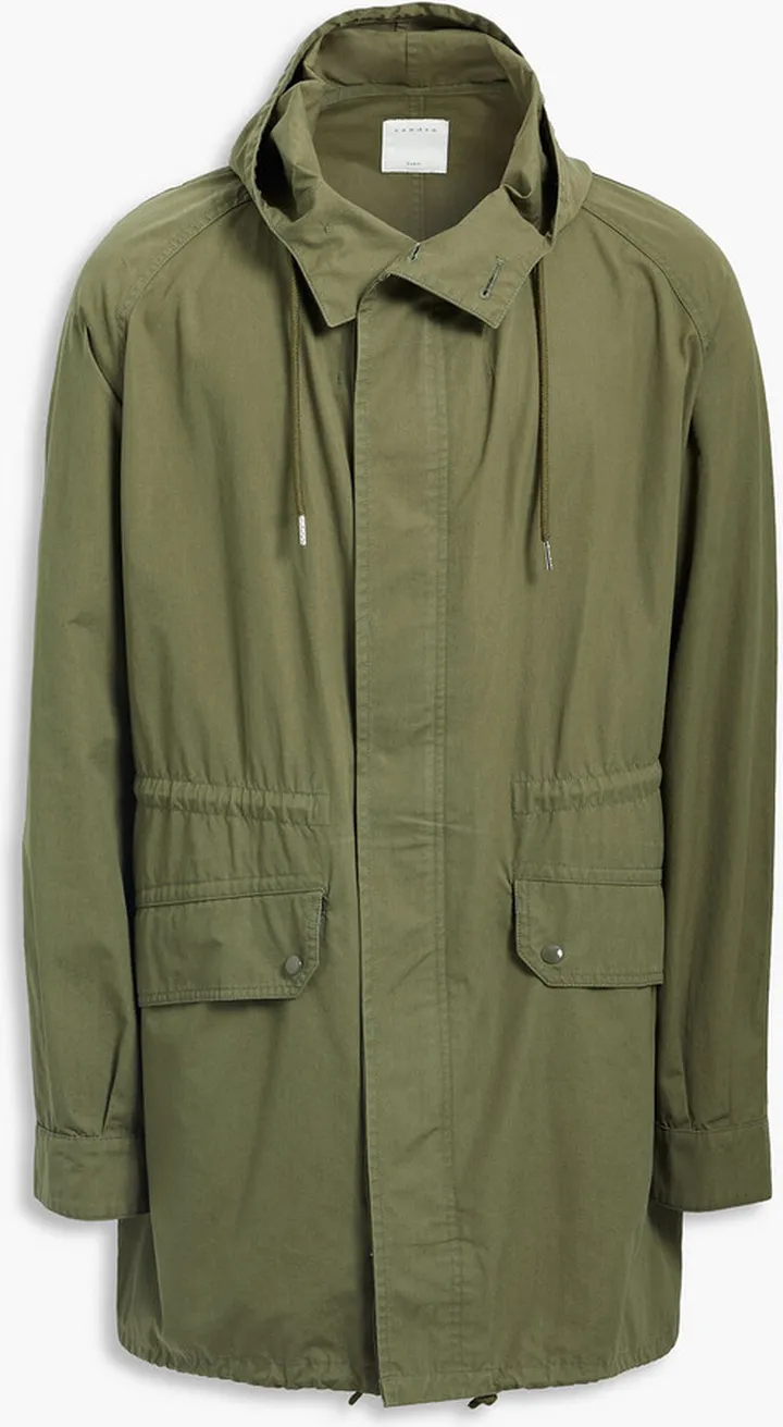 Cotton-poplin parka