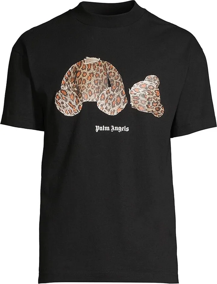 Classic Bear-Print Cotton Tee