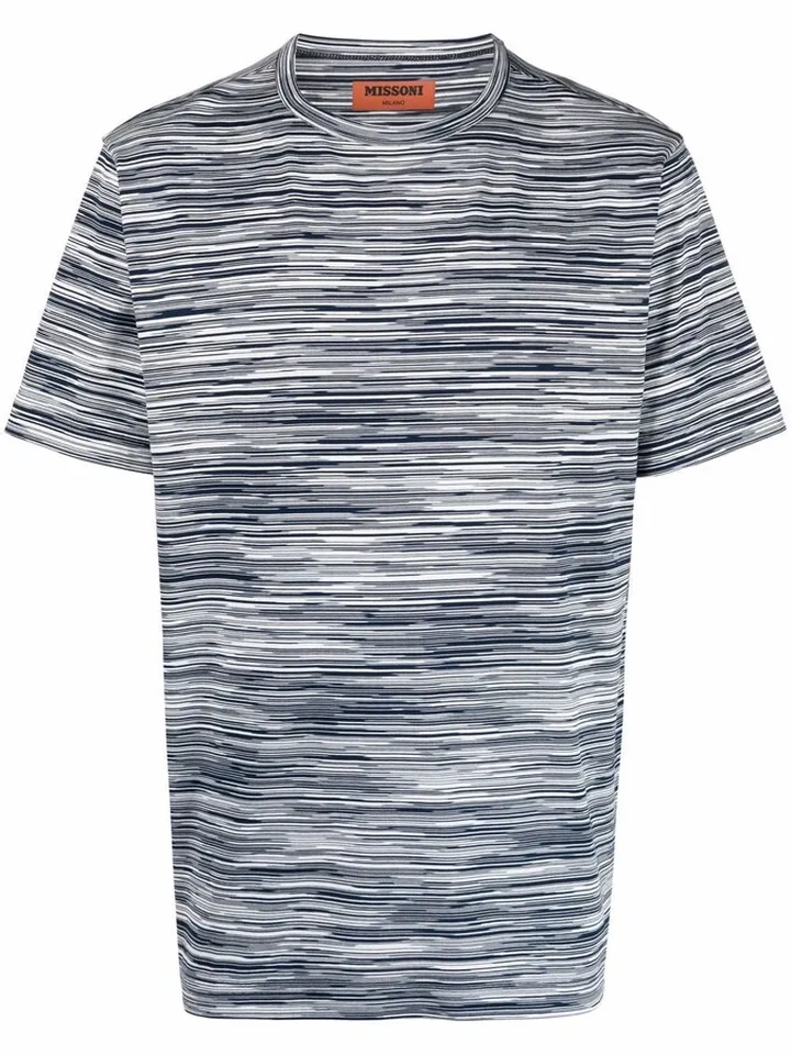 marled striped T-shirt