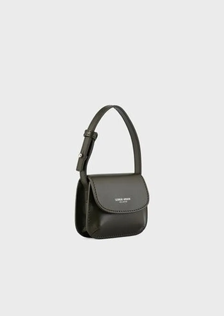 La Prima palmellato leather mini-charm