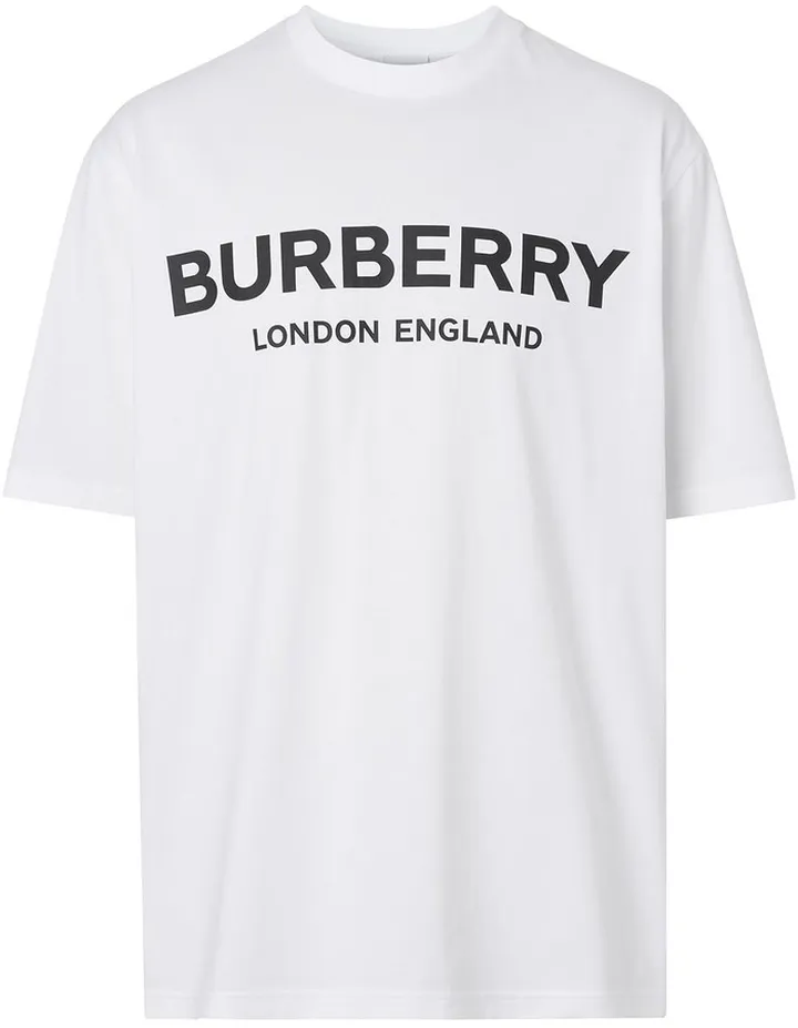 logo print T-shirt