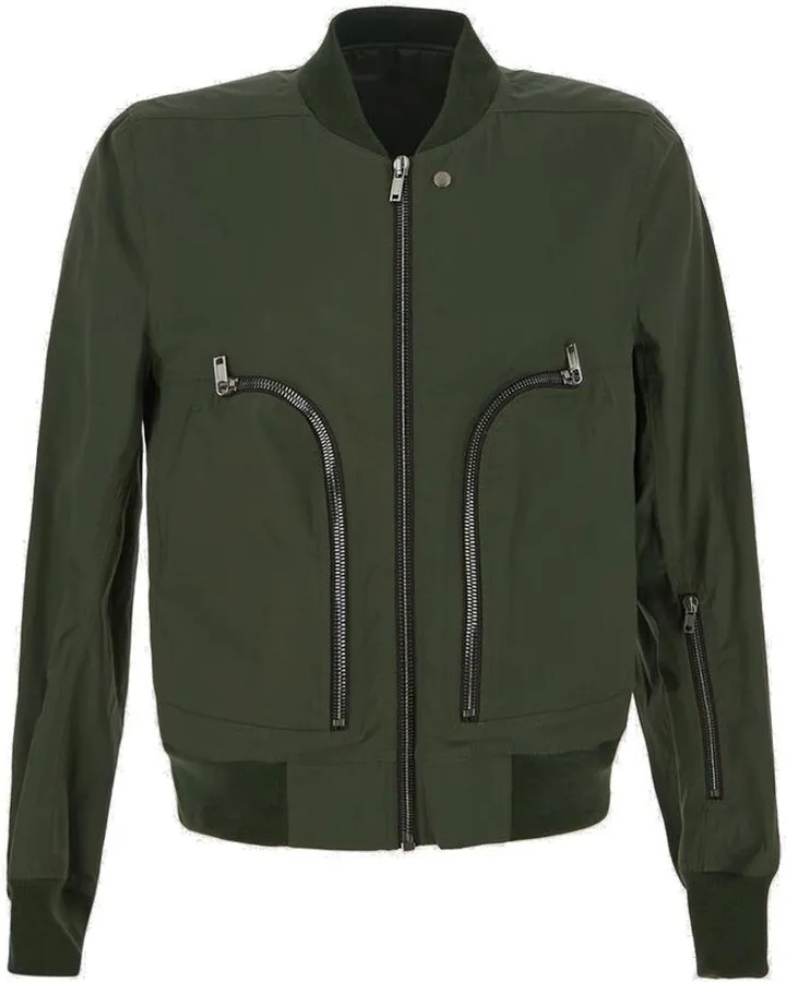 Rick Owens Zipped Bomber Jacket