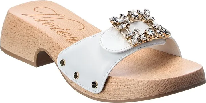 Roger Vivier Viv Leather Clog