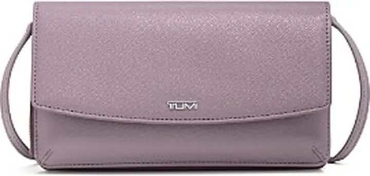 Tumi Leather Wallet Crossbody Bag