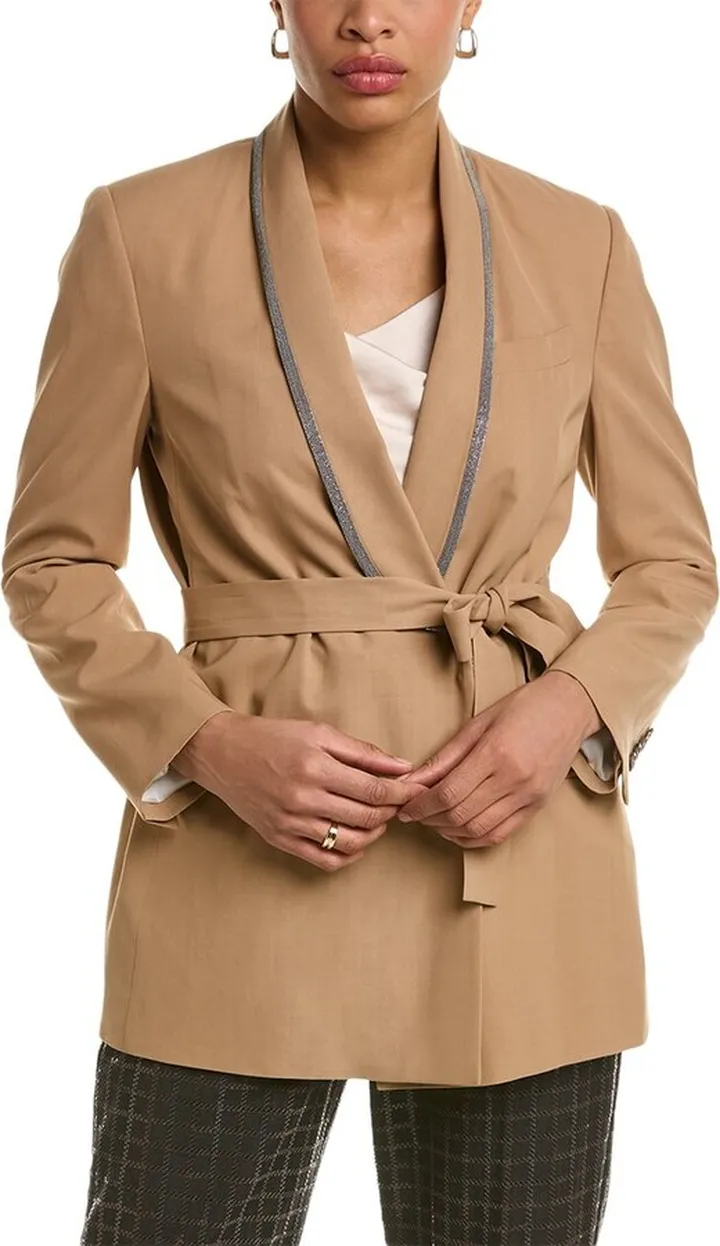 Brunello Cucinelli Wool-Blend Coat