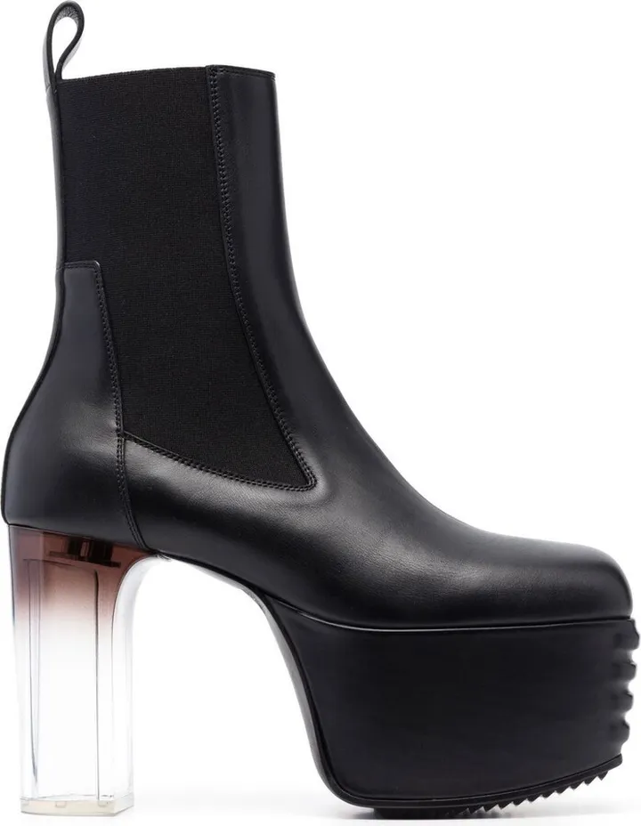 Platform Leather Boots
