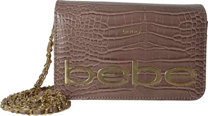 Fabiola Stamped Croco Crossbody