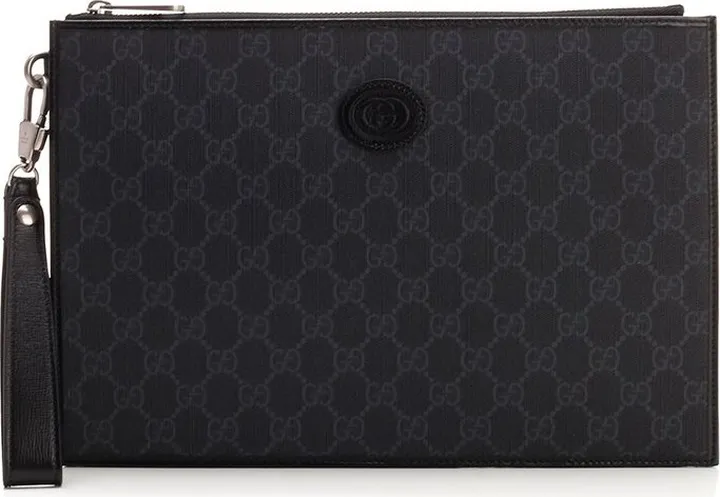 Gucci GG Zipped Clutch Bag