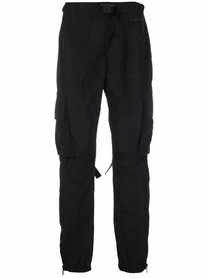 Straight-Leg Cargo Trousers