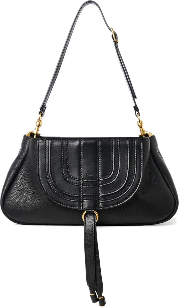 Leather Clutch Shoulder Bag