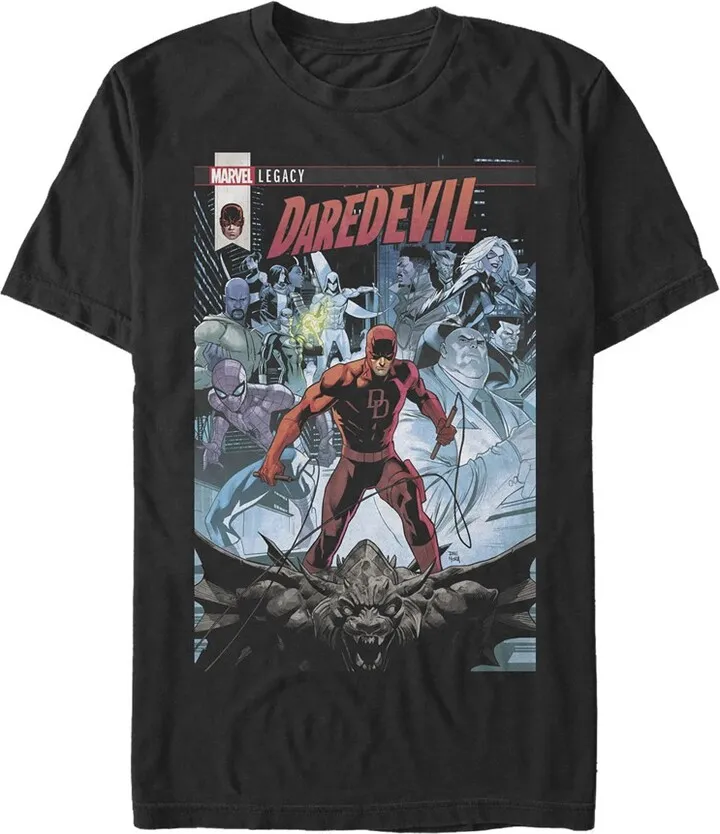 Men's Marvel Legacy Daredevil Mayor Fisk T-Shirt - Black - X Large