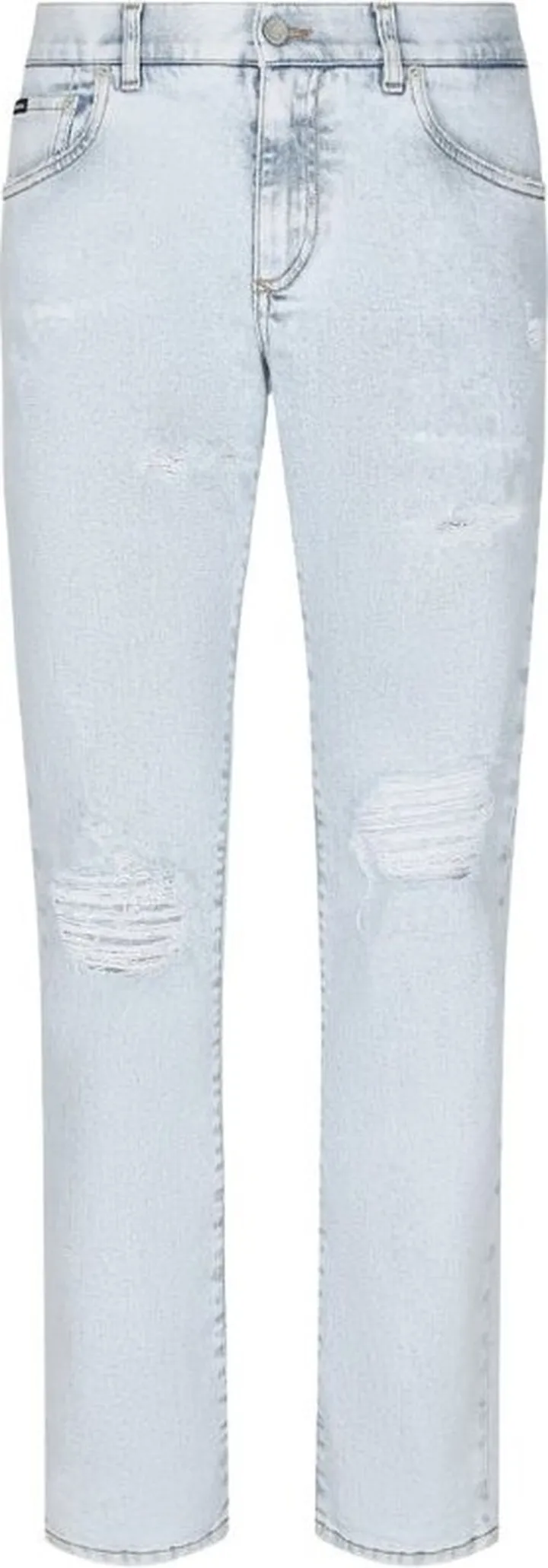 Dolce & Gabbana Distressed Slim Jeans