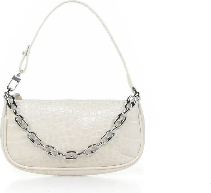 Rachel Mini Croc Shoulder Bag