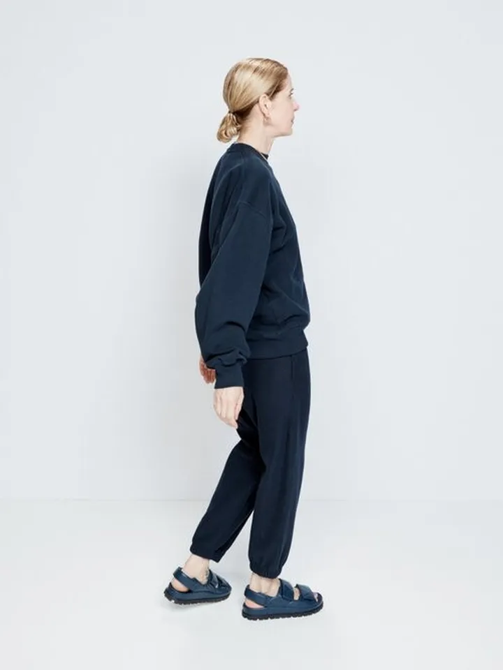 Recycled-yarn Cotton-blend Track Pants