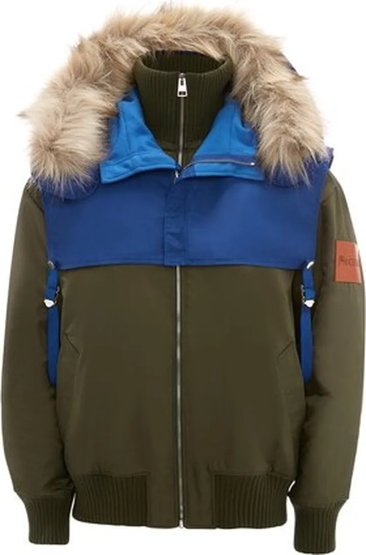 Relaxed bomber jacket