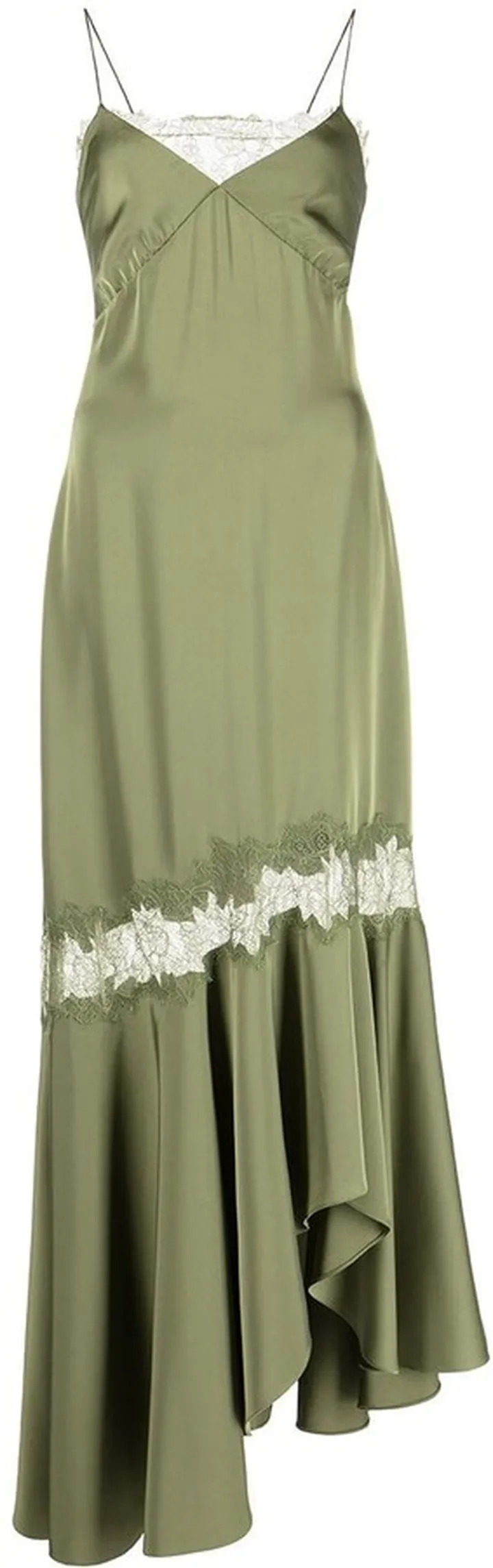 Candace lace-trim dress