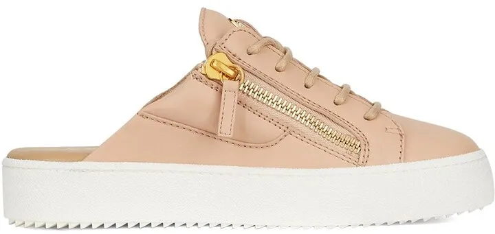 Slip-On Lace-Up Sneakers