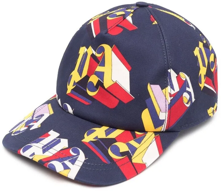 Logo-Print Cotton Cap