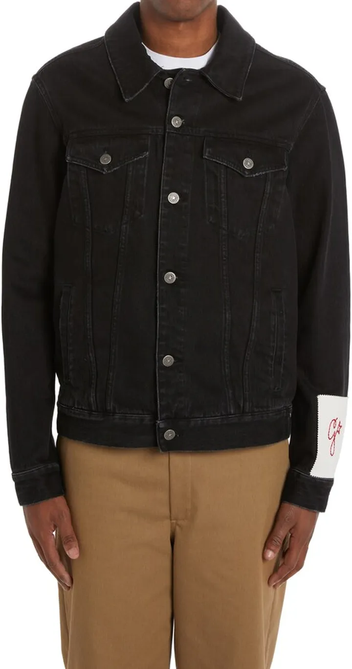 Logo Patch Denim Jacket