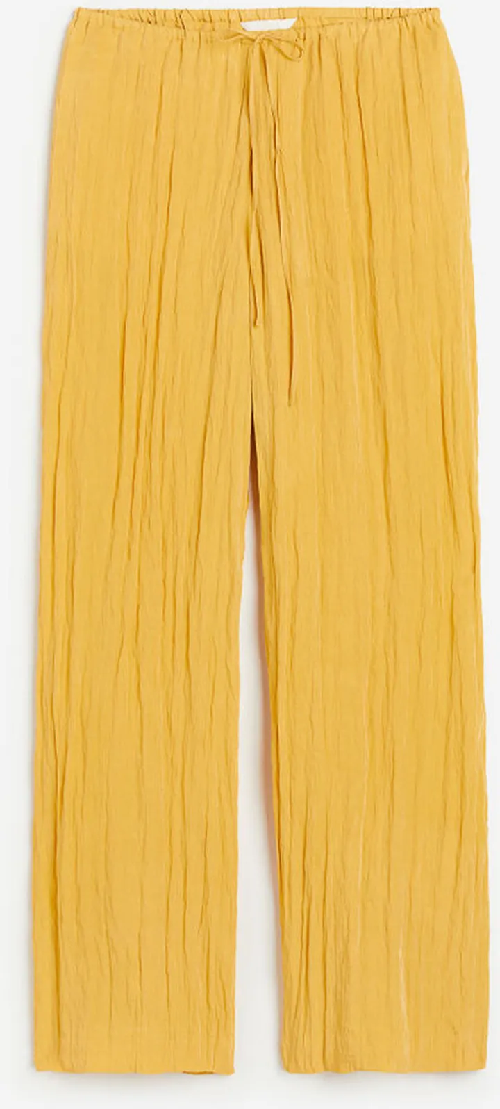 Wide-cut Pull-on Pants