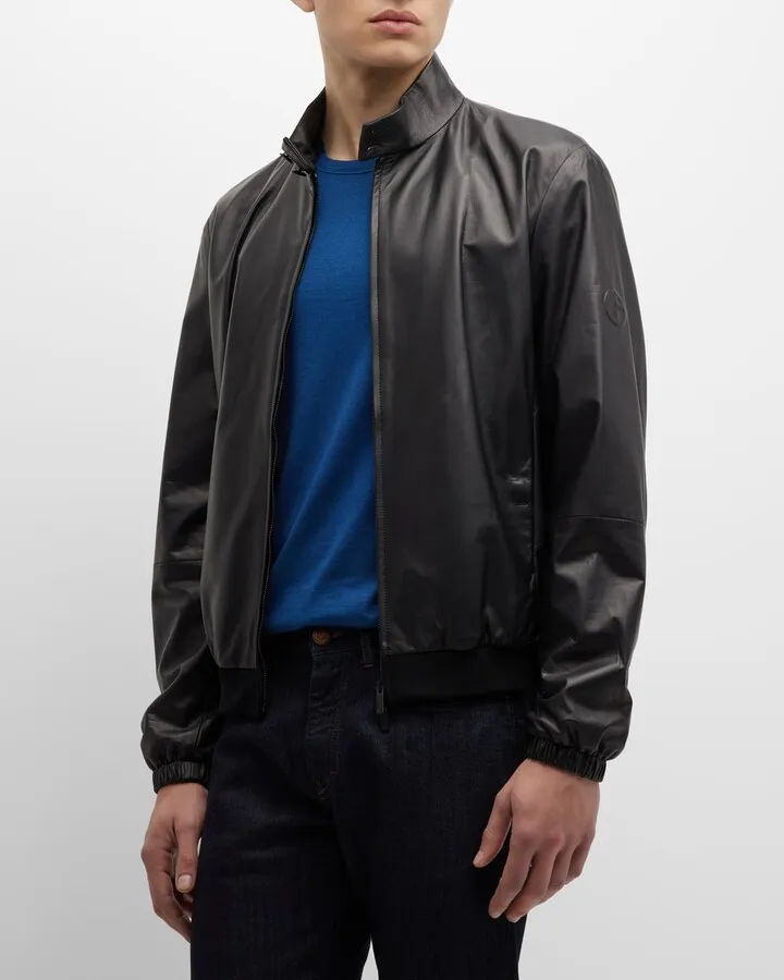 Men's Lambskin Leather Jacket