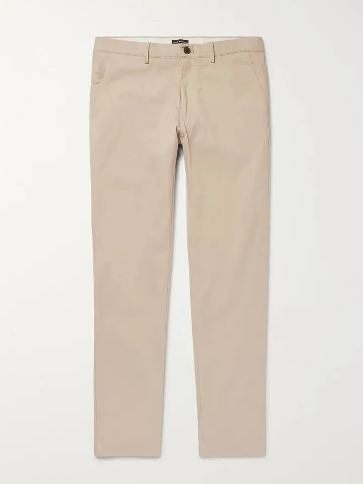Connor Slim-Fit Stretch-Cotton Twill Chinos