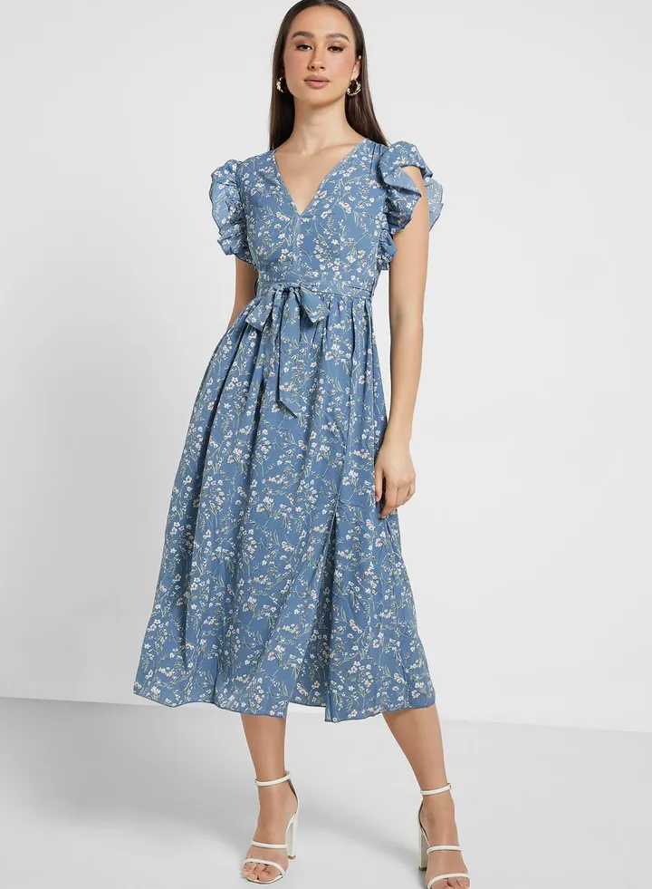 Floral Print Dress