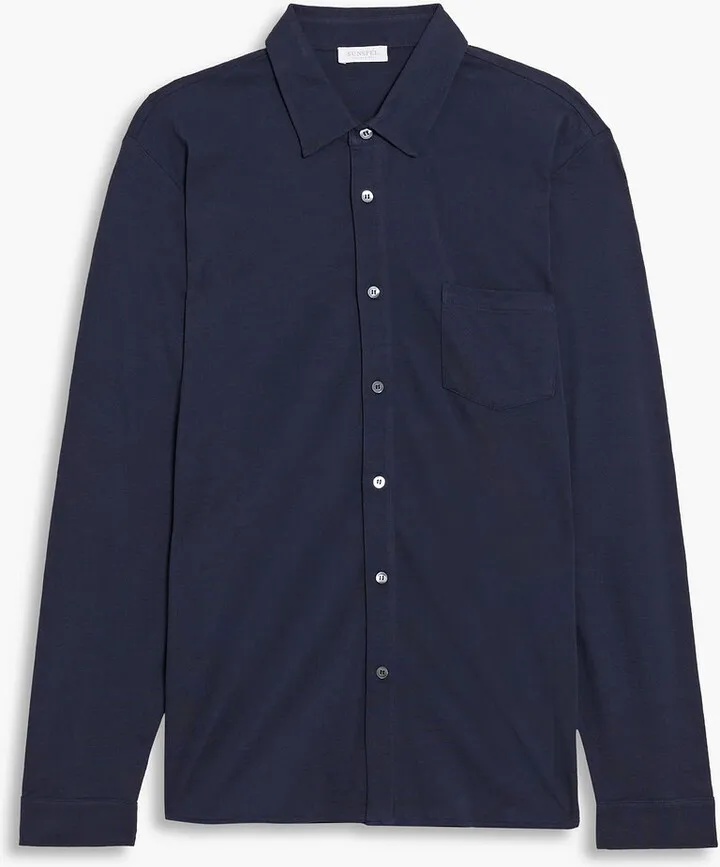 Cotton-piqué shirt