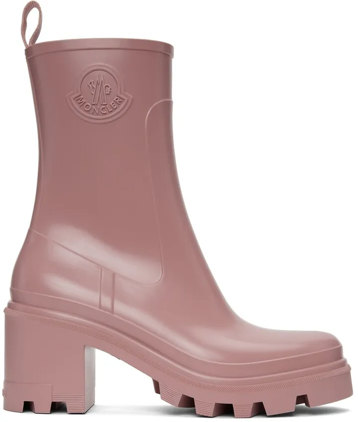Moncler Pink Loftgrip Boots