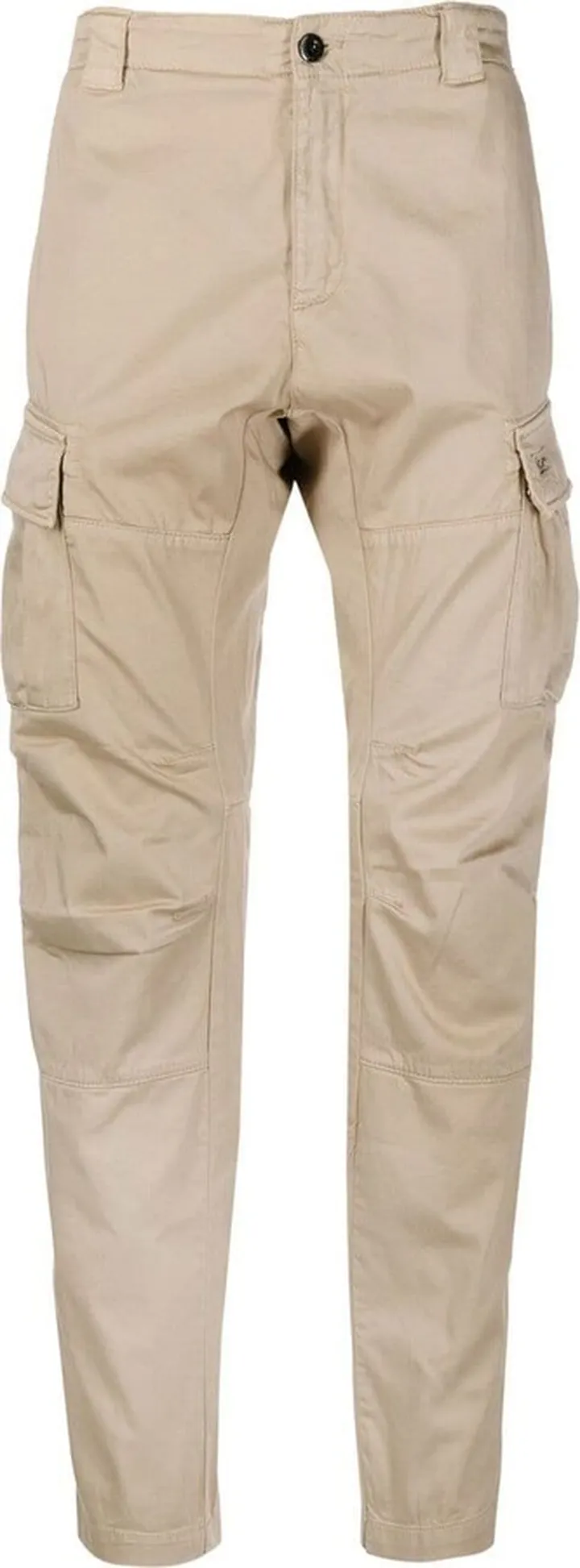 Straight-Leg Cotton Trousers