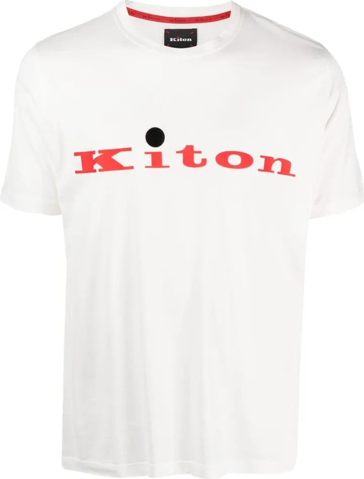 logo-print cotton T-shirt