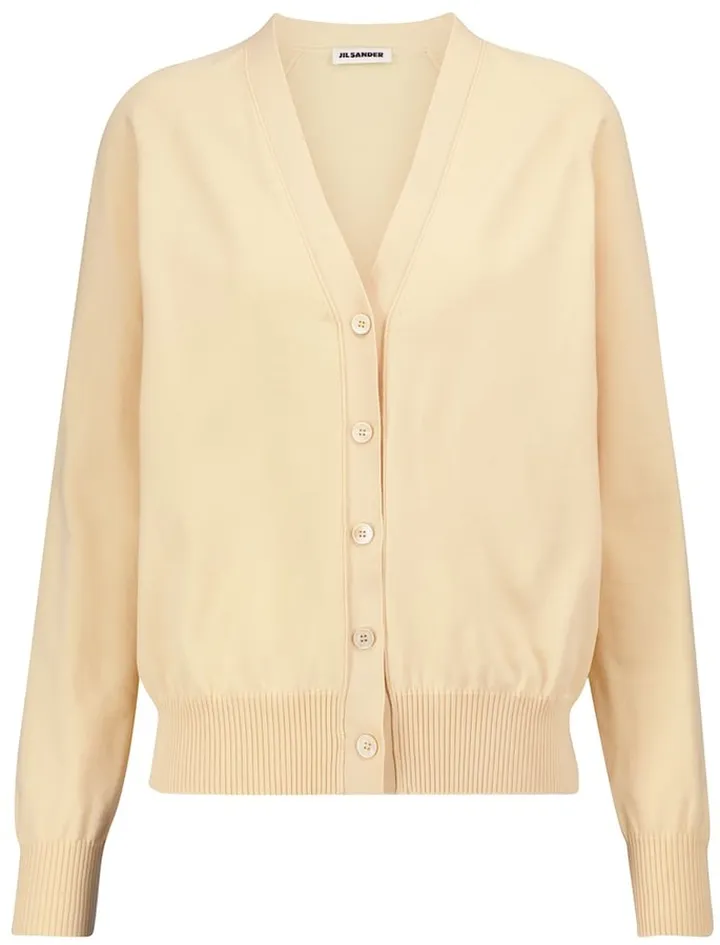 V-neck cardigan