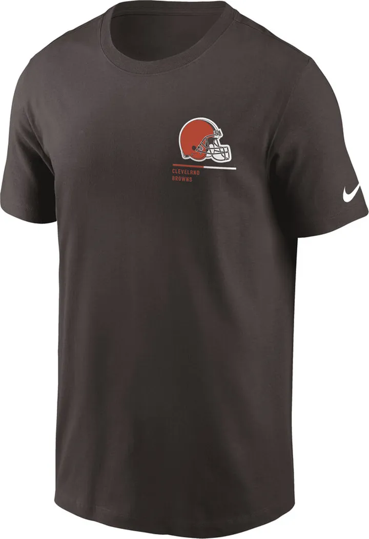 Nike Men's Team Incline (NFL Cleveland Browns) T-Shirt in Brown