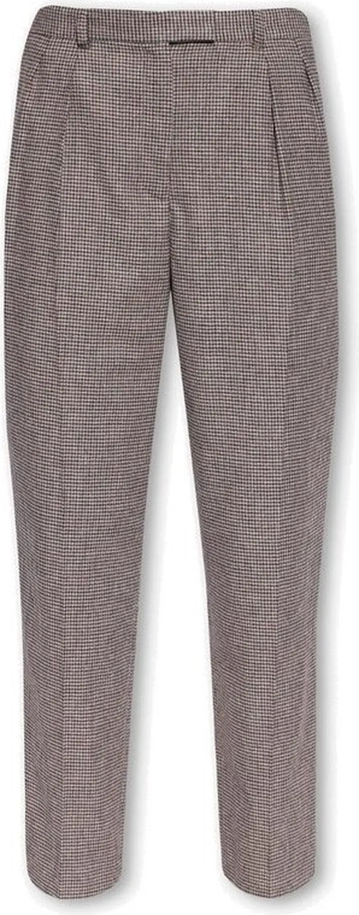 A.P.C. Houndstooth Cropped Tailored Trousers