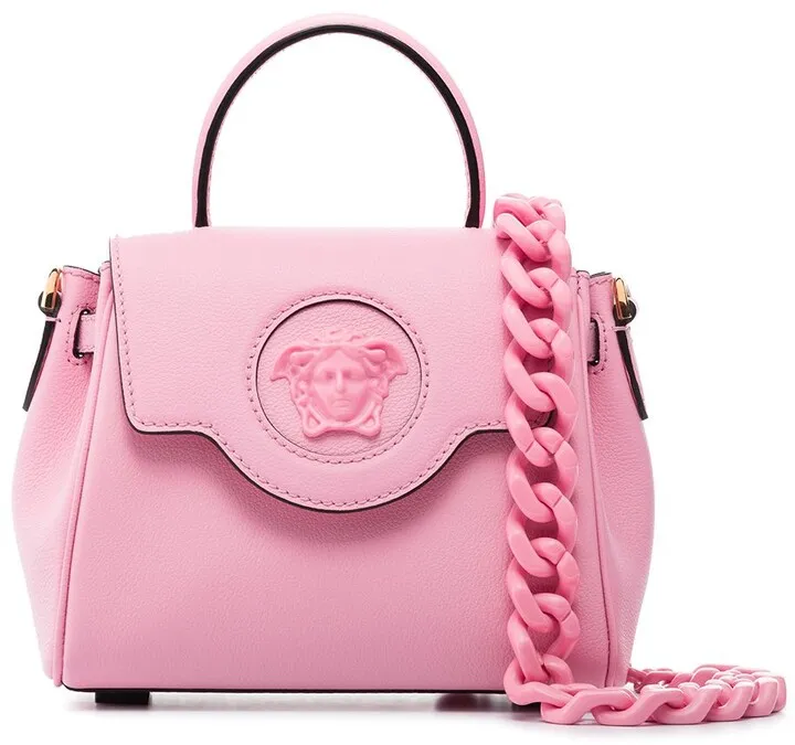 small La Medusa leather tote