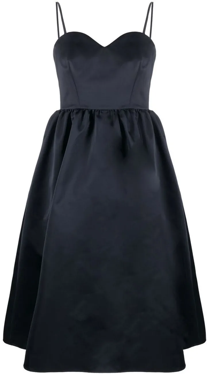 Mid-Length Flared Dress