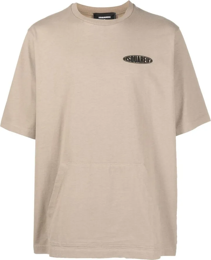 logo-appliqué short-sleeved T-shirt