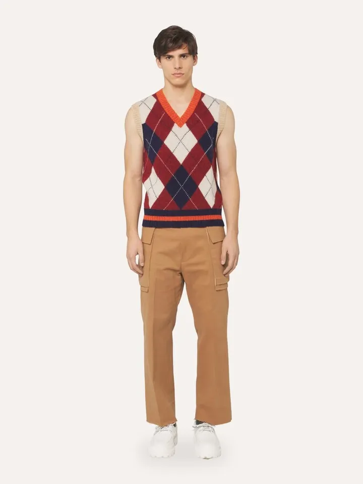 Argyle Vest