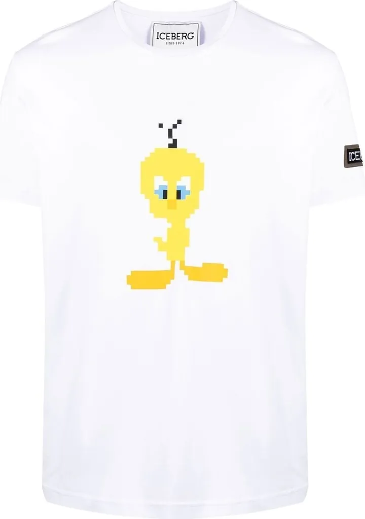 graphic-print short-sleeved T-shirt
