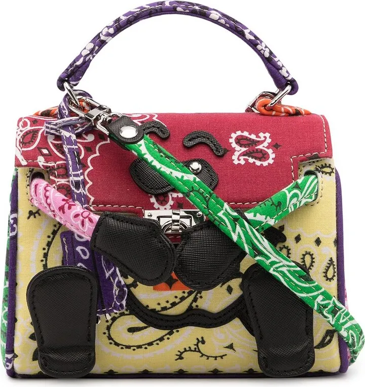 Bandana-Print Shoulder Bag