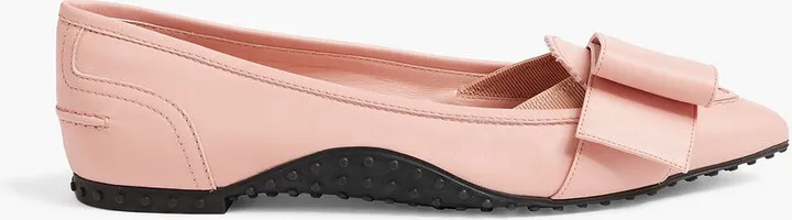 Leather loafers
