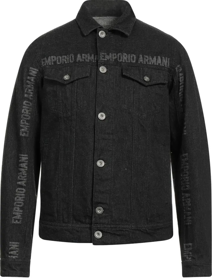 Denim Outerwear Black
