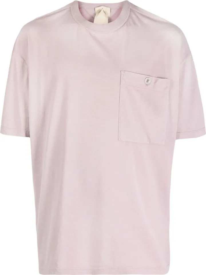 logo-patch crew-neck T-shirt