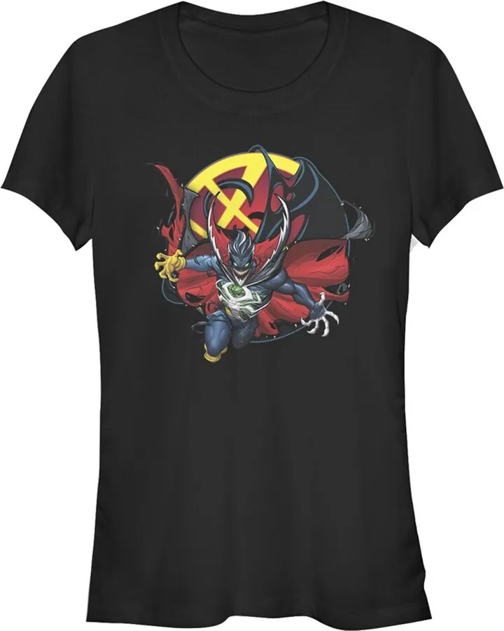 Junior's Marvel Venom Claw Symbol T-Shirt - Black - Medium