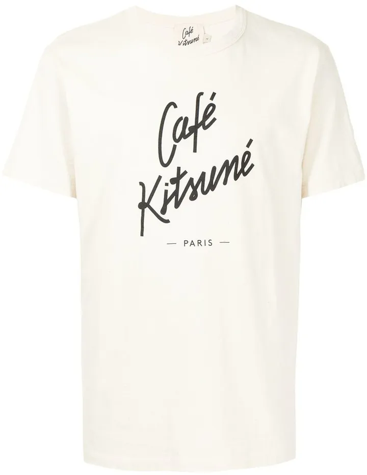 logo print crew-neck T-shirt