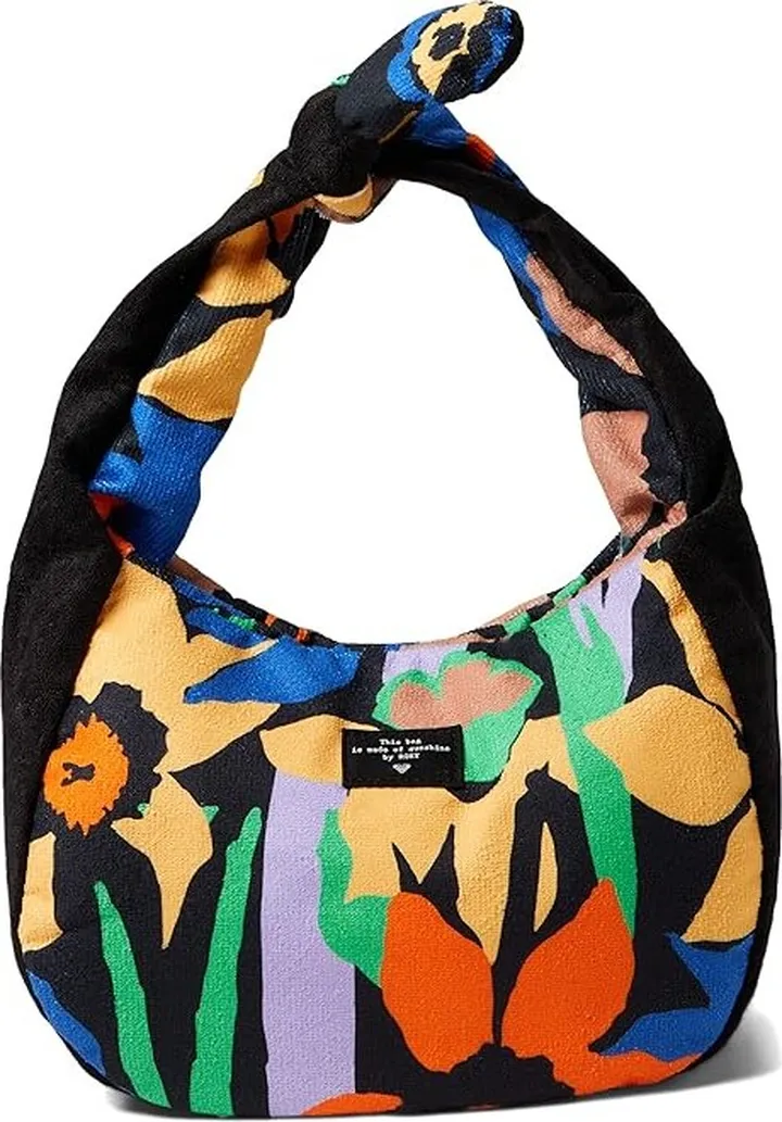 Roxy Mango Passion Handbag (Anthracite Flower Jammin) Handbags