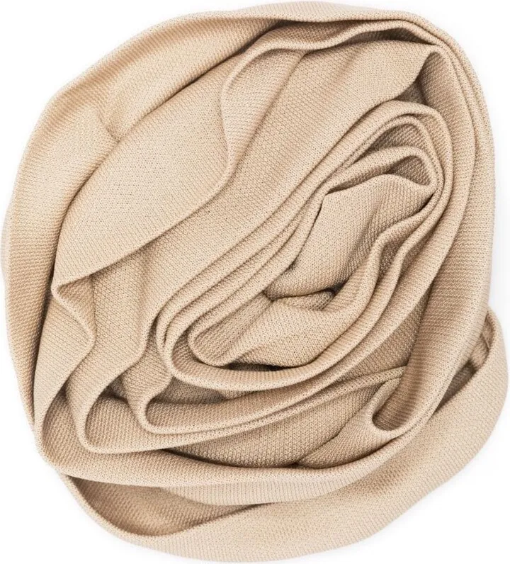 Rose-Detail Brooch