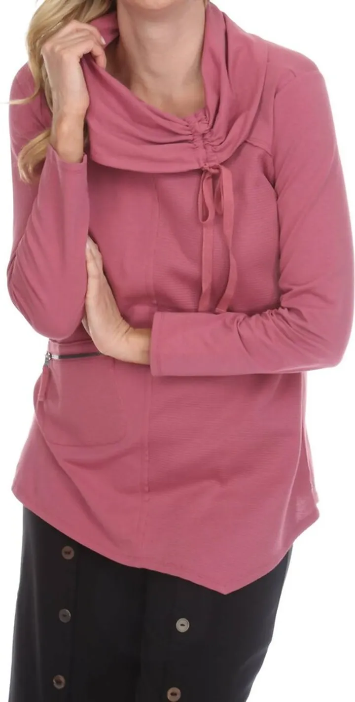 Amelia Tunic in Lipstick